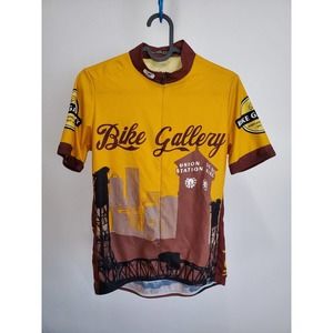 Sugoi Women Cycling Jersey Bike Gallery Portland, OR Sz S Canada Made